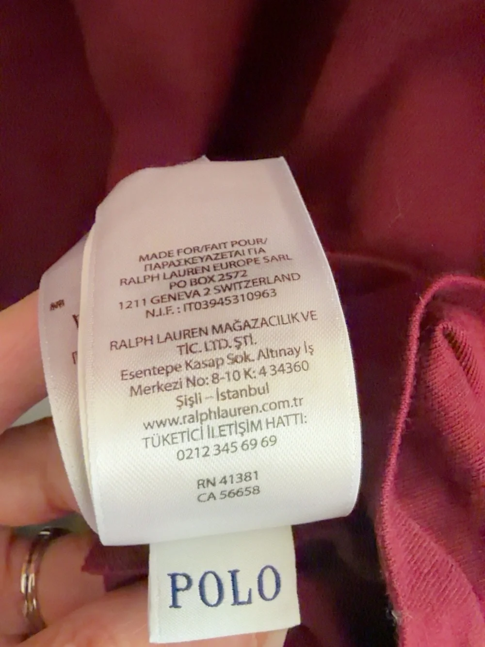 Polo Ralph Lauren d800 classic